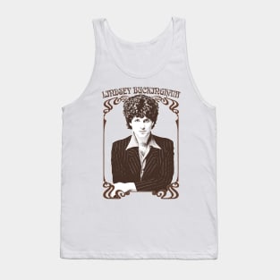 Lindsey Buckingham /\/\/ Original Vintage Style Fan Design Tank Top